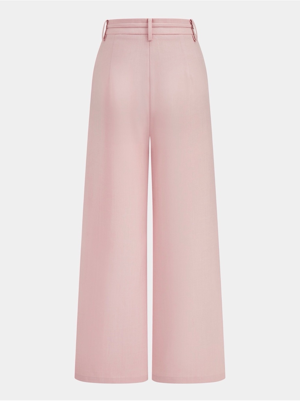 Commense Set - 3D One-Shoulder Floral Applique Crop Top & Wide-Leg Pants Set - Picture 5 of 7